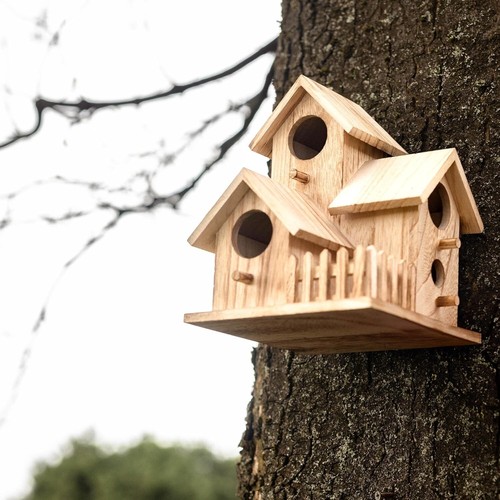 Garden bird house - garden,