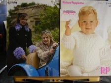 JOB LOT OF 13  KNITTING PATTERNS WENDY FOXY LADY  FUSION WIND IN WILLOWS KIDS