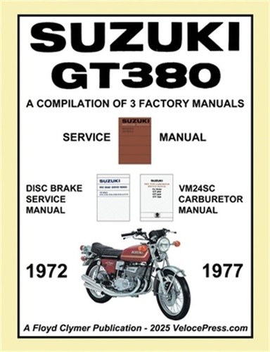 Suzuki gt380 workshop - gt380,