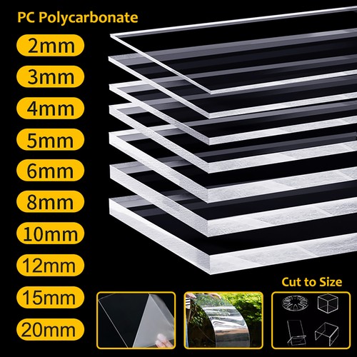 Transparent plastic sheet - transparent, pc