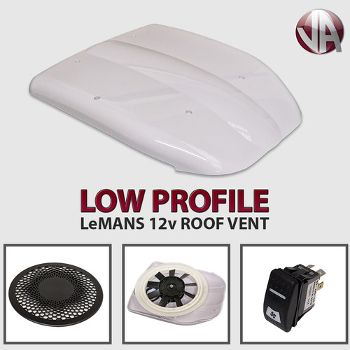 Motorised roof vent - motorised, fan