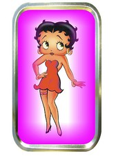 Pink Betty Boop 1oz Gold
