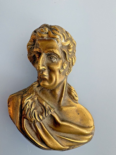 Antique brass profile - brass, 3/4