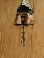 Pewter and copper cowbells