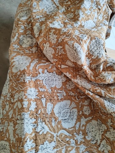 Indian kantha quilt - indian,