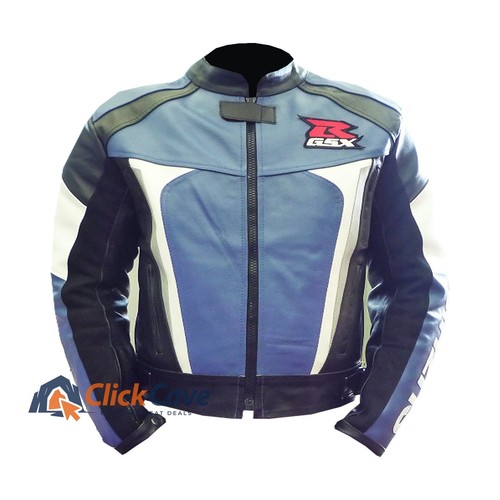Suzuki cowhide leather jacket - suzuki,