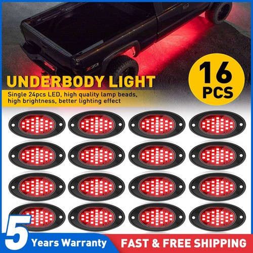 16pods red led rock - 16pods,