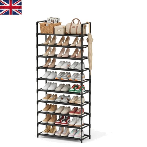 Tier metal shoe - 10-tier,