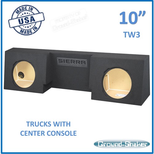 Gmc sierra dual sub - 10",