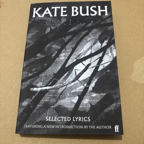 Kate bush signed jim - bush,
