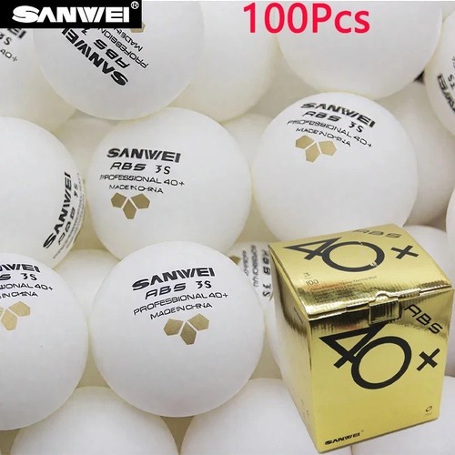 Sanwei table tennis balls - table, 40+