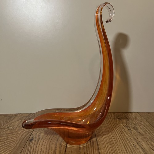 Large mid century orange - century,