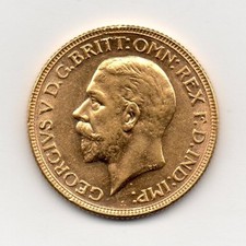 1930 Gold Sovereign, George V