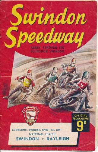Speedway programme swindon v - -,