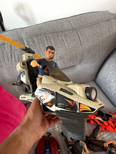 Action man helicopter - ,
