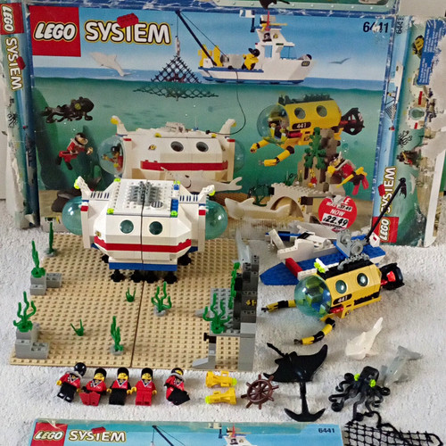 Lego town divers - town, 6441