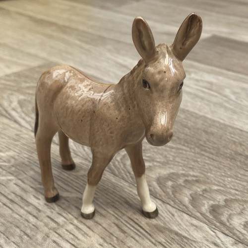 Beswick pottery donkey foal - beswick,