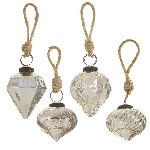 Set vintage silver recycled - set, 4