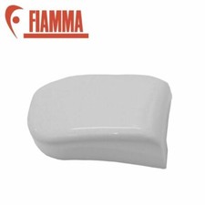 Fiamma F45 Left Hand White Outer End Cap 02740-01