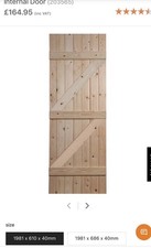 Solid Pine Ledge And Brace