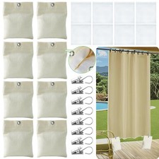 8-Pack Outdoor Curtain Weights