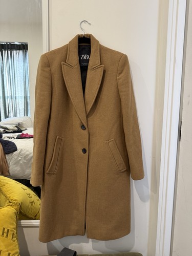 Zara manteco wool blend camel - zara,