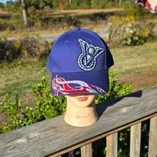 Ladies Royal Blue V8 BLING Hat