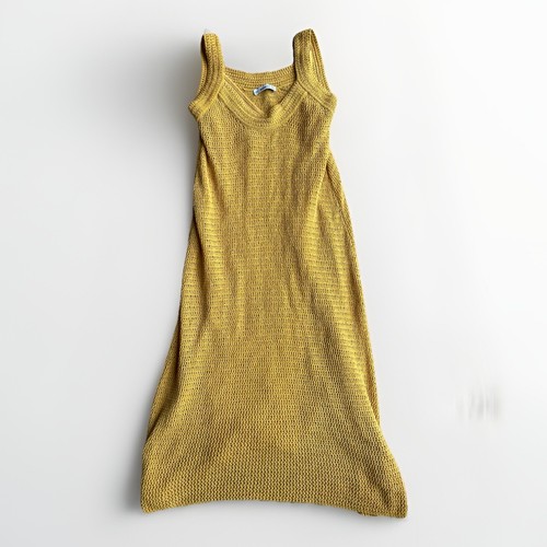 Zara knit mustard - zara, yellow