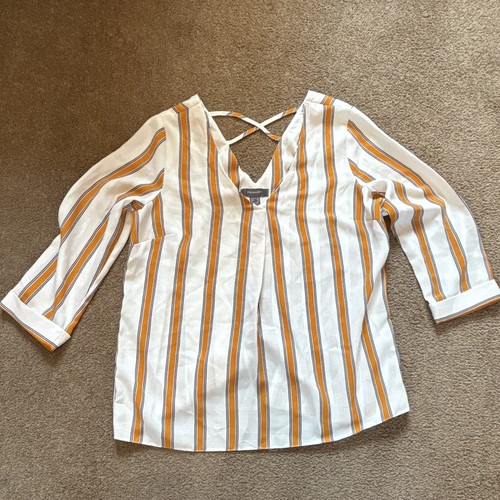 Primark white orange - primark, white/orange/grey