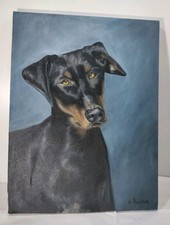 Original Painting of Dog See Description 