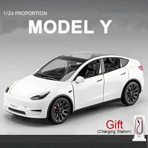Tesla model 3 diecast - y,