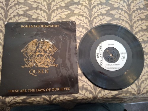 Queen bohemian rhapsody 45 - queen, rhapsody"