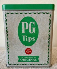 PG Tips Tin Tea Caddy Kitchen