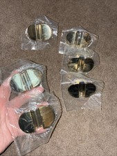 BRASS STAG BNIP VINTAGE 1980’s Handles X 6 Brand New STAG CANTATA FITTING