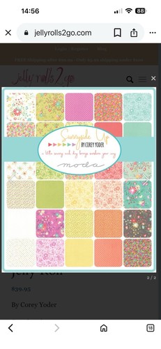 Sunnyside moda jelly - up,