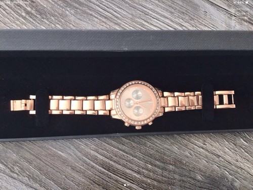 Ladies gold plated diamonte - ladies,