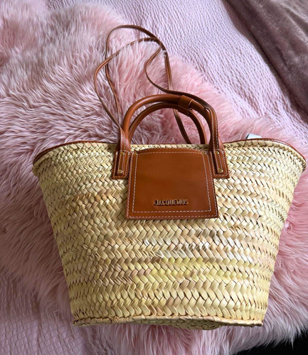 Jacquemus raffia woven - woven, tote
