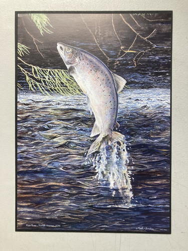 British wildlife print - print,