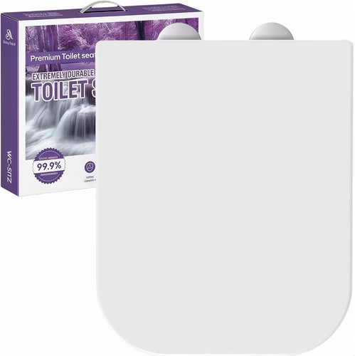 Square toilet seat soft - seat,