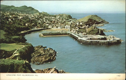 Vintage ilfracombe postcard - ilfracombe,