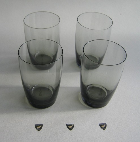 Vintage set smoke tumbler - 4,