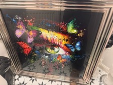 abstract art glass picture wall art