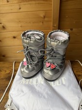 Moon Boots Silver Grey Size