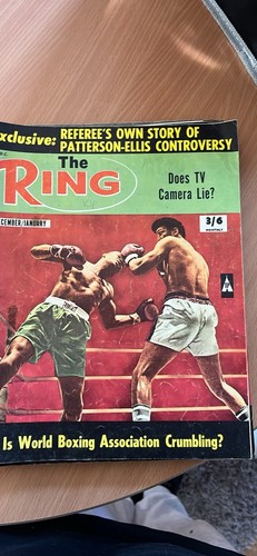 The ring boxing magazine issue - the,
