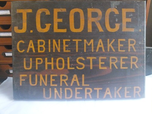 Old vintage wooden advertising - wooden,