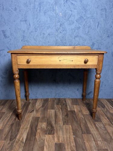Victorian pine console side - console,