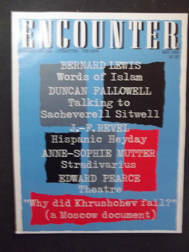 Encounter magazine may 1988 - magazine,