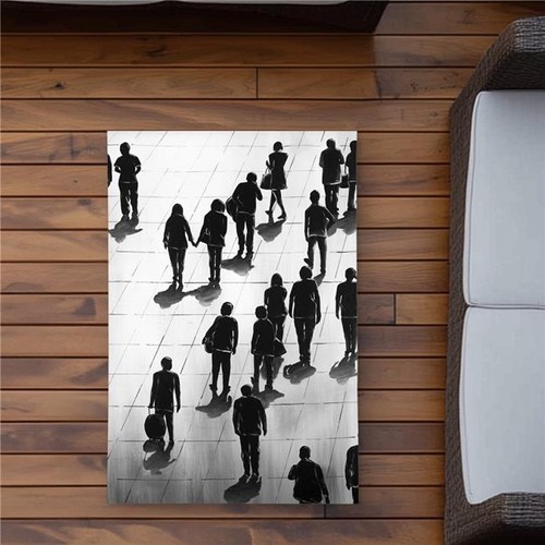 2x3 silhouettes of people - 2x3,