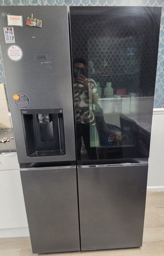 American style fridge - american,