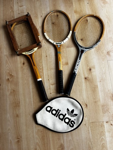 Vintage wooden tennis - vintage,